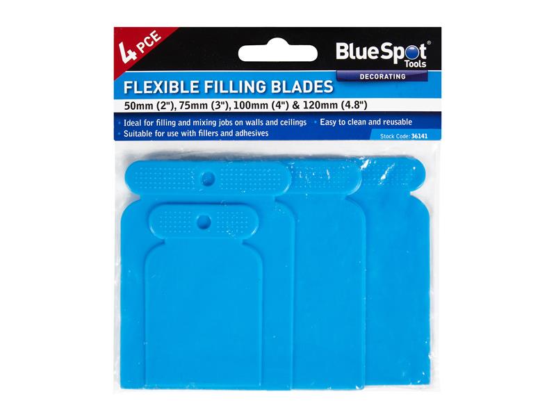BlueSpot Tools Decorators Flexible Filling Set 4 Piece B/S36141