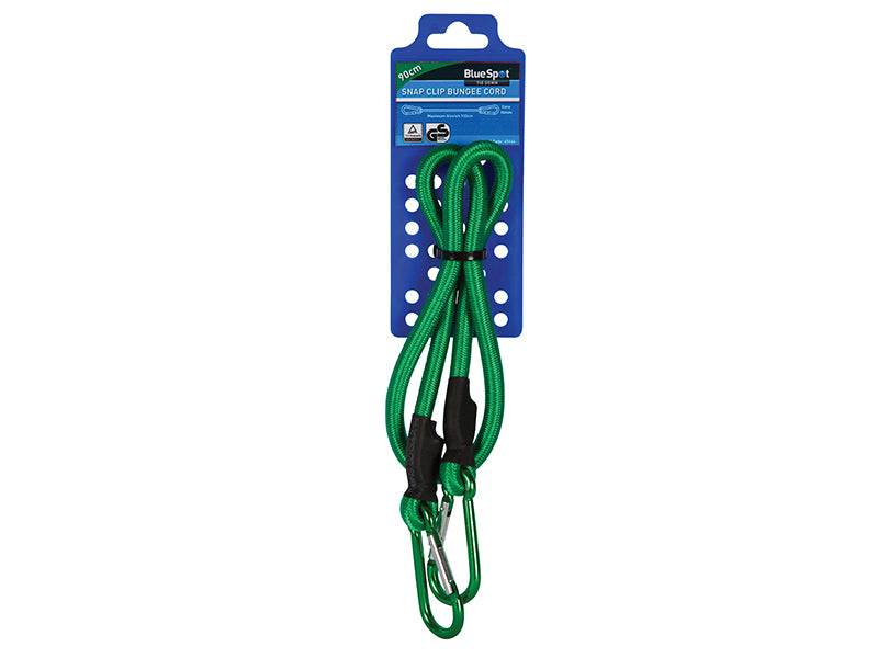 BlueSpot Tools Snap Clip Bungee 90cm x 10mm B/S45444
