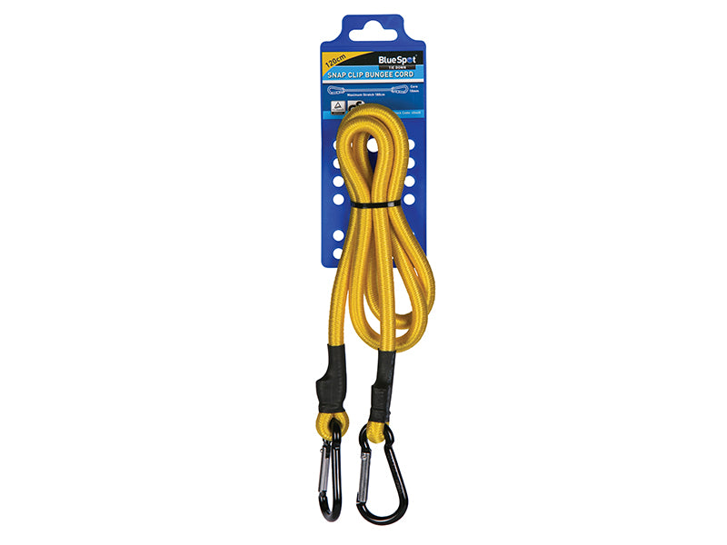 BlueSpot Tools Snap Clip Bungee 120cm x 10mm B/S45445