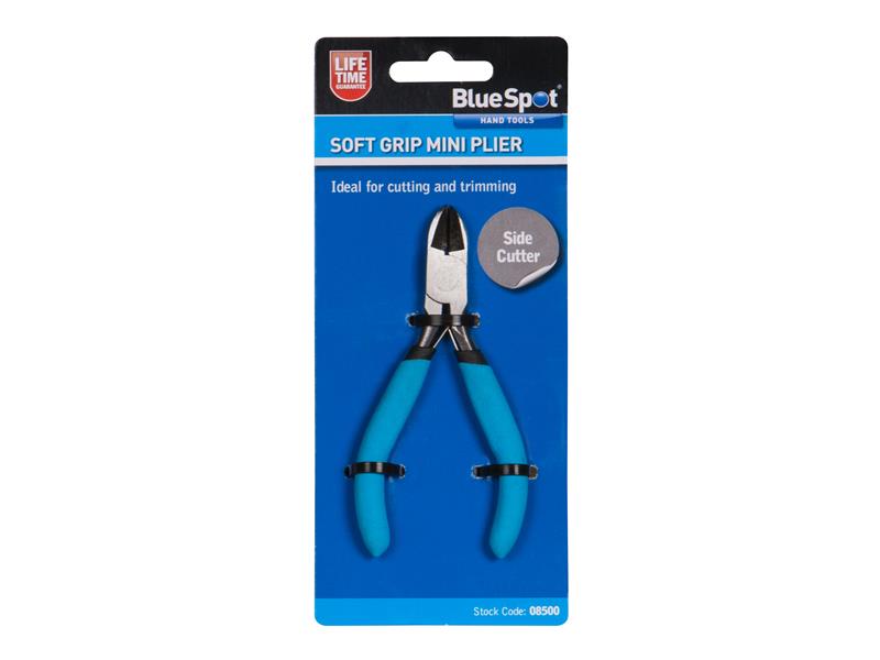 BlueSpot Tools Soft Grip Mini Side Cutter Pliers B/S8500