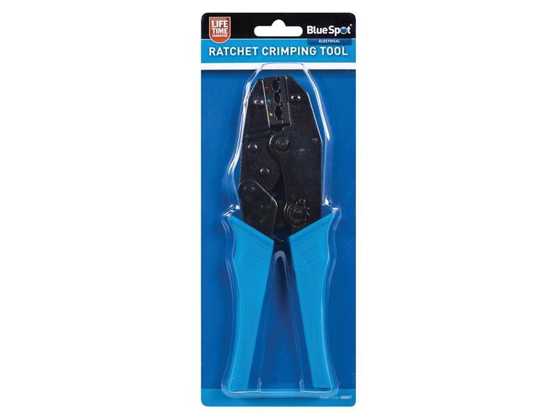 BlueSpot Tools Ratchet Crimping Tool B/S8807