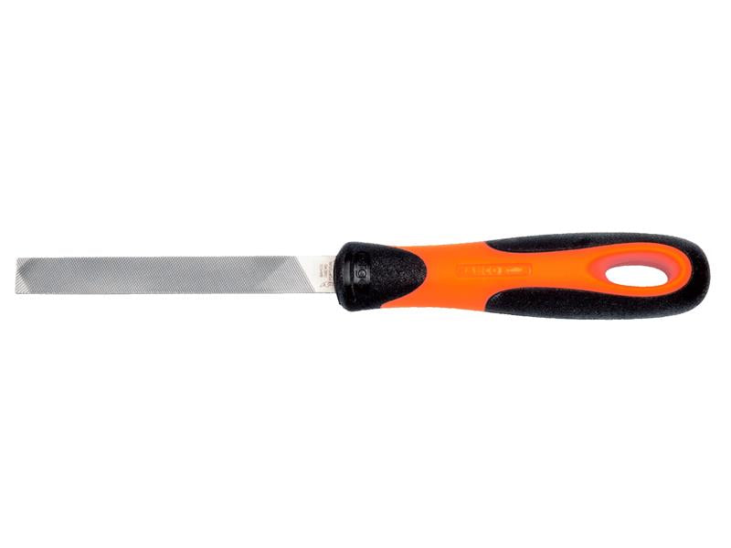 Bahco 1-100-10-1-2 ERGO™ Handled Flat Bastard Cut File 250mm (10in) BAH100101H