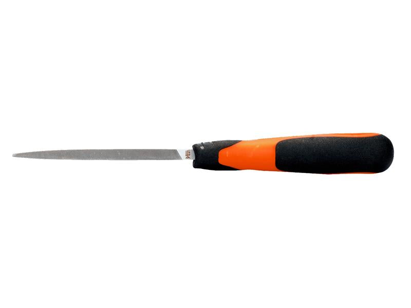 Bahco 1-170-08-2-2 ERGO™ Handled Three-Square Second Cut File 200mm (8in) BAH17082H