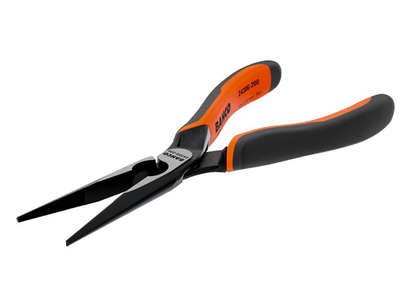 Bahco 2430G ERGO™ Long Nose Pliers 200mm (8in) BAH2430G200