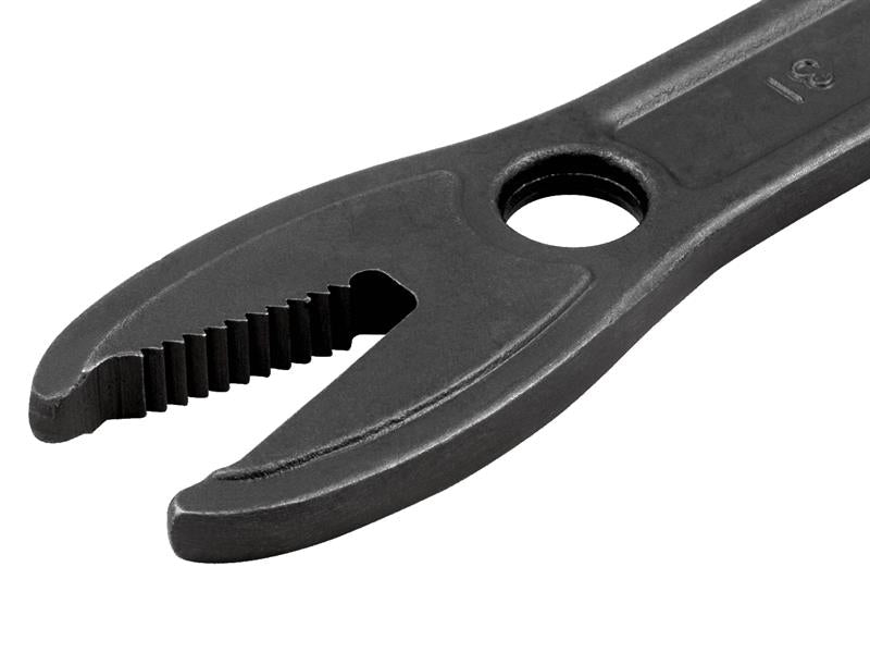 Bahco 200mm Thin Jaw Adjustable Spanner with Serrated Pipe Jaws BAH31T