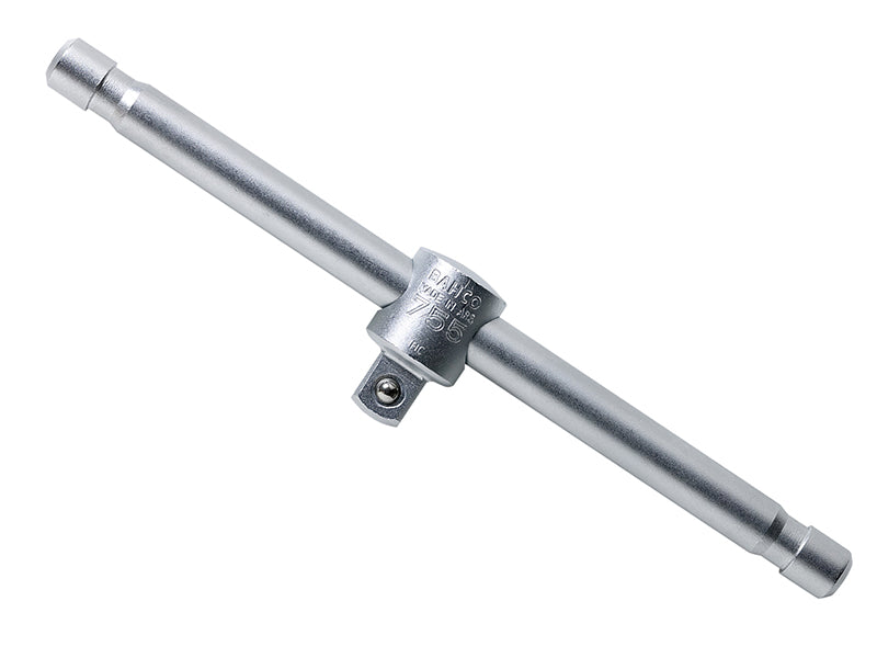 Bahco 3/8in Drive Sliding T Bar Length 210mm Matt Finish SBS755