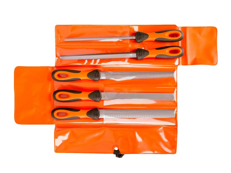 Bahco ERGO™ Engineering File & Rasp Set, 5 Piece BAH47708