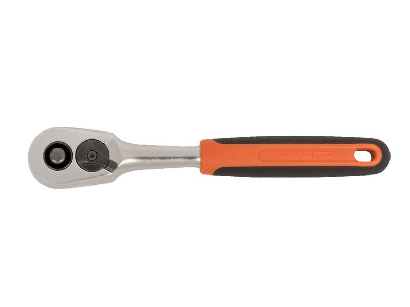 Bahco Quick Release Reversible Ratchet 1/4in Drive Comfort Grip BAH6950QR
