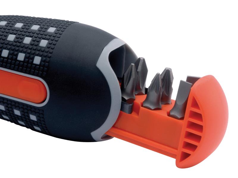 Bahco 808050 Ratchet Screwdriver & 6 Bits BAH808050