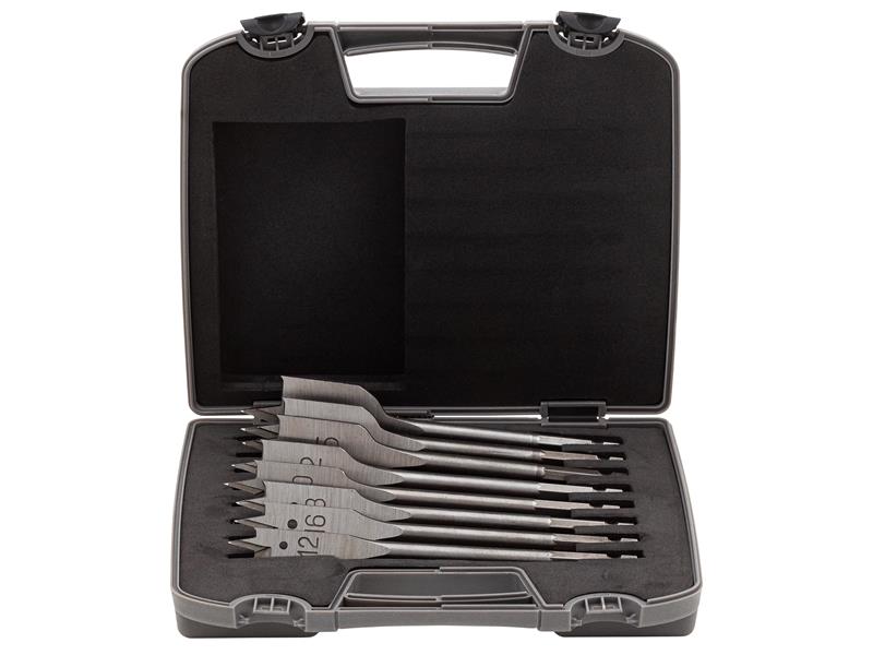 Bahco 9629 Series Flat Bit Set, 8 Piece BAH9629SET8
