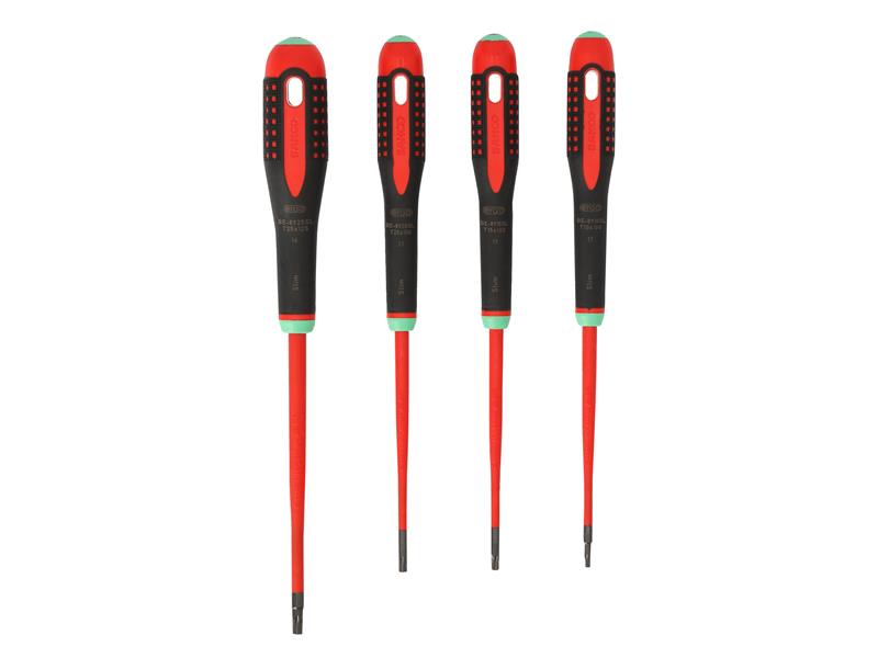 Bahco ERGO Slim VDE Insulated Torx Screwdriver Set 4 Piece BE-9880SL