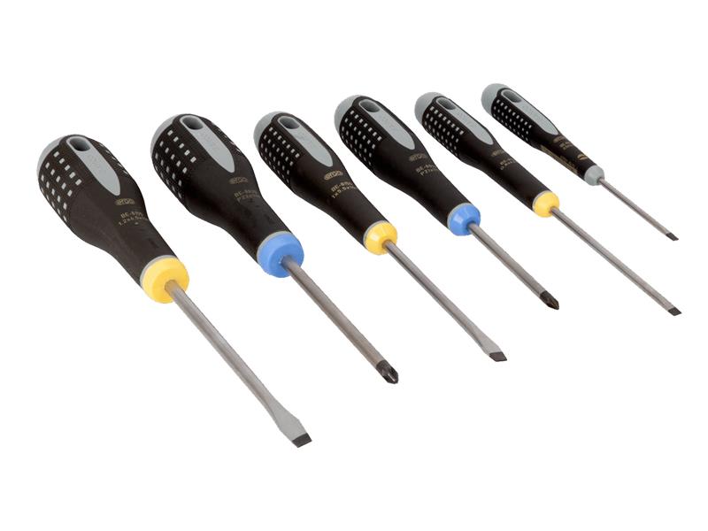 Bahco BE-9882 ERGO™ Screwdriver Set, 6 Piece BAH9882