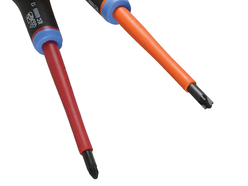 Bahco BE-9884S ERGO™ VDE Insulated Screwdriver Set, 6 Piece BAH9884S