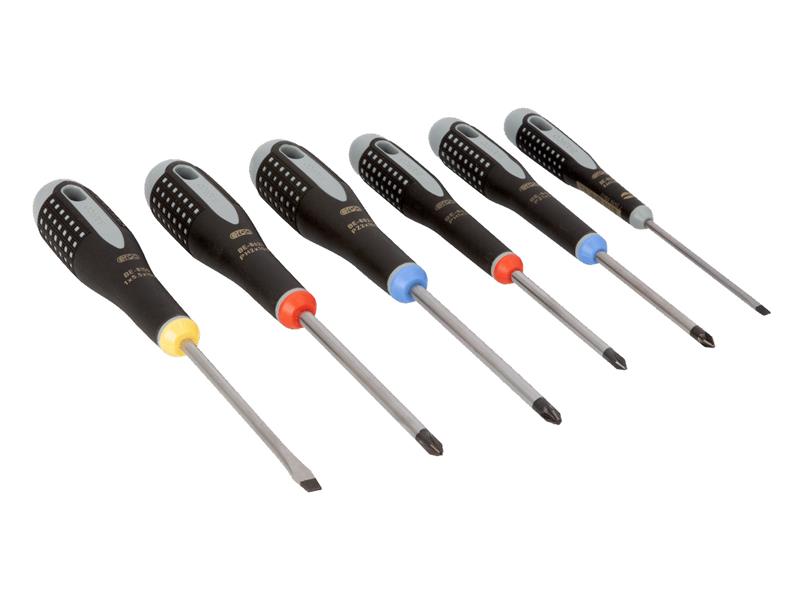 Bahco BE-9886 ERGO™ Screwdriver Set, 6 Piece BAH9886