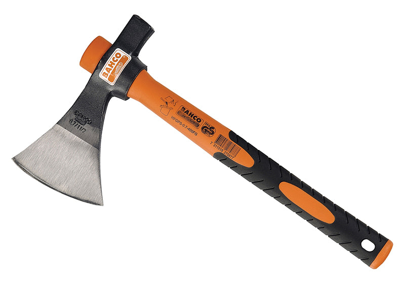 Bahco General Purpose Axe Fibreglass Handle HFGPS 1kg BAHHFGS07400