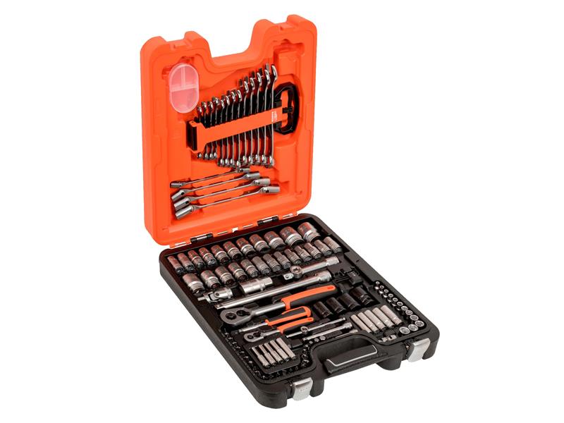 Bahco Metric Imperial 1/4 And 1/2"D Socket Spanner Bit Set 106 Piece Boxed S106