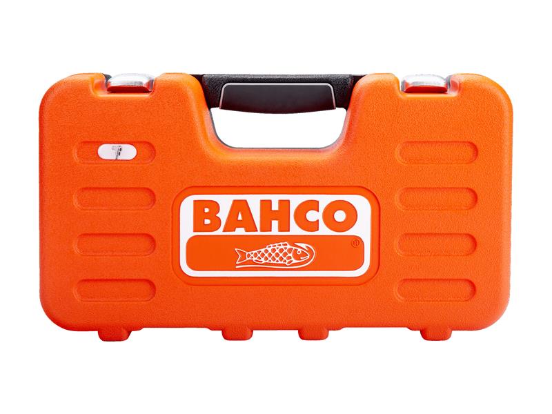 Bahco Metric Socket And Bit Set 56 Piece 1/4 & 1/2in Drive Bi Hex Boxed S560