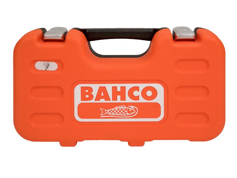 Bahco 1/4in Drive Metric Socket And Bit Set 65 Piece Swivel Ratchet SW65
