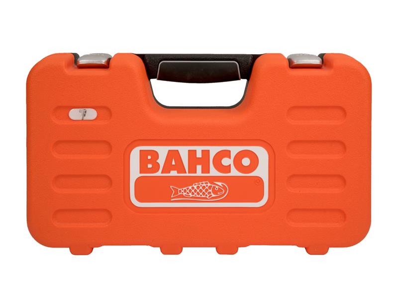 Bahco Metric 1/4in And 1/2in Drive Swivel Socket And Bit Set 79 Piece BAHSW79