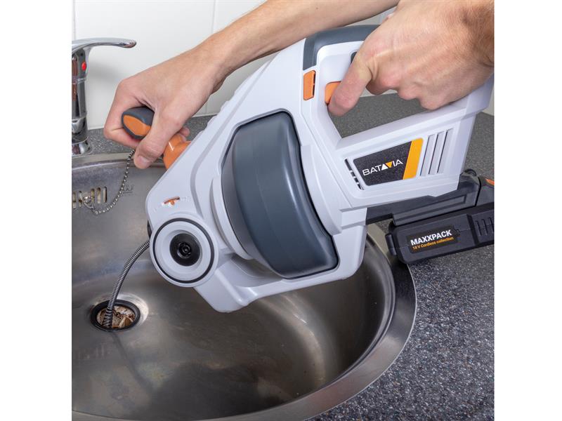 Batavia MAXXPACK Cordless Drain Auger 18V Bare Unit BAT7063455