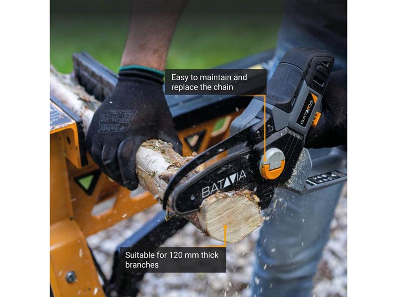 Batavia Compact Chainsaw 12V 1 x 2.0Ah Li-ion BAT7064256