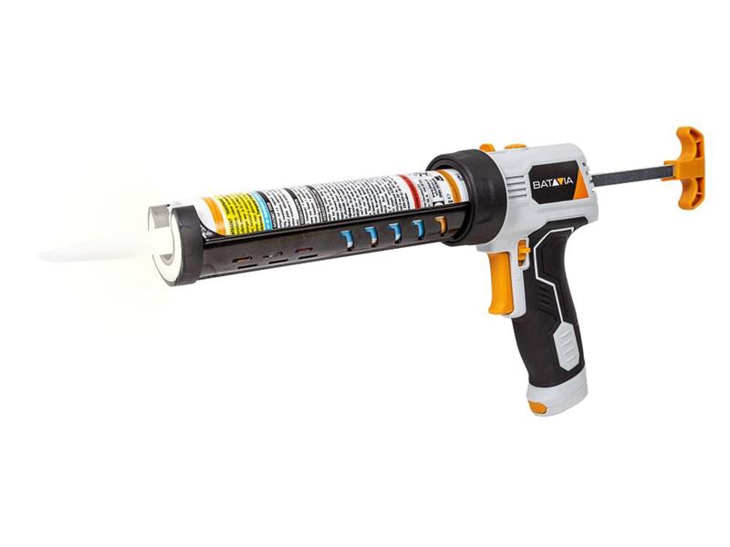 Batavia Caulking Gun with LED Light 6V AA Batteries MAXXPUSH BAT7064347