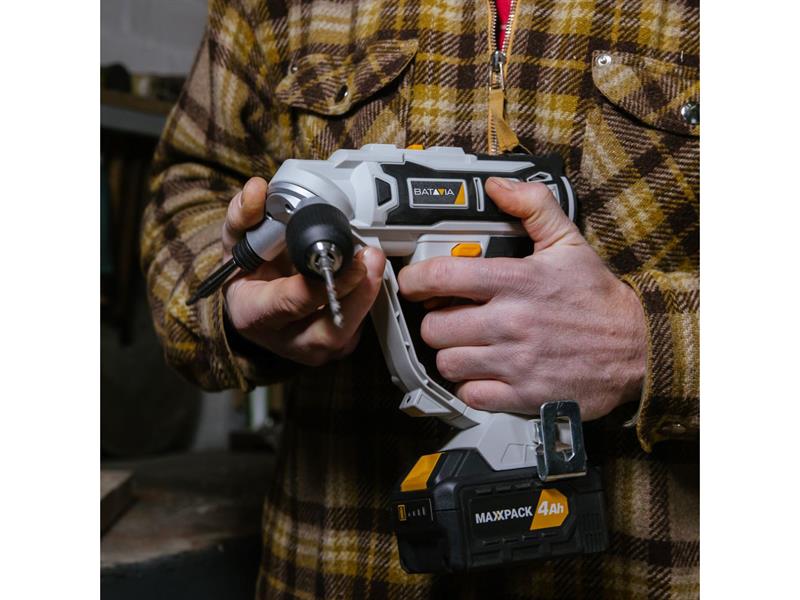 Batavia MAXXPACK Twin Drill & Screwdriver 18V 1 x 2.0Ah Li-ion BAT7064360