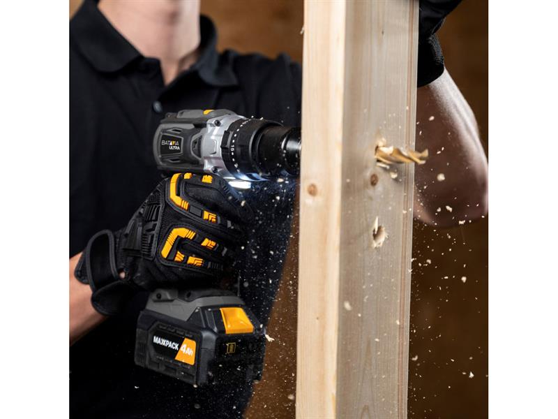 Batavia Brushless Combi Drill 18V 2 x 4.0Ah MAXXPACK ULTRA 13mm Chuck BAT7064577