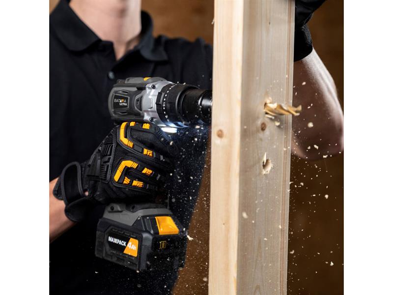 Batavia Brushless Combi Drill 18V 2 x 4.0Ah MAXXPACK ULTRA 13mm Chuck BAT7064577