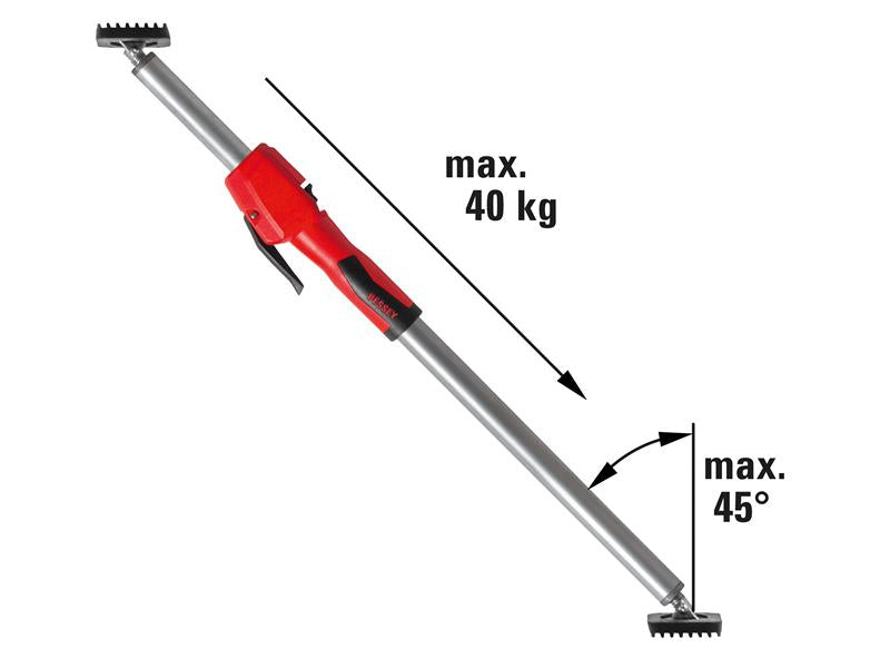 Bessey Telescopic Drywall Support 1450 to 2500mm Up To 350kg max BESSTE250