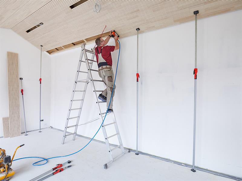 Bessey Telescopic Drywall Support 2070 to 3700mm Up To 350kg max BESSTE370