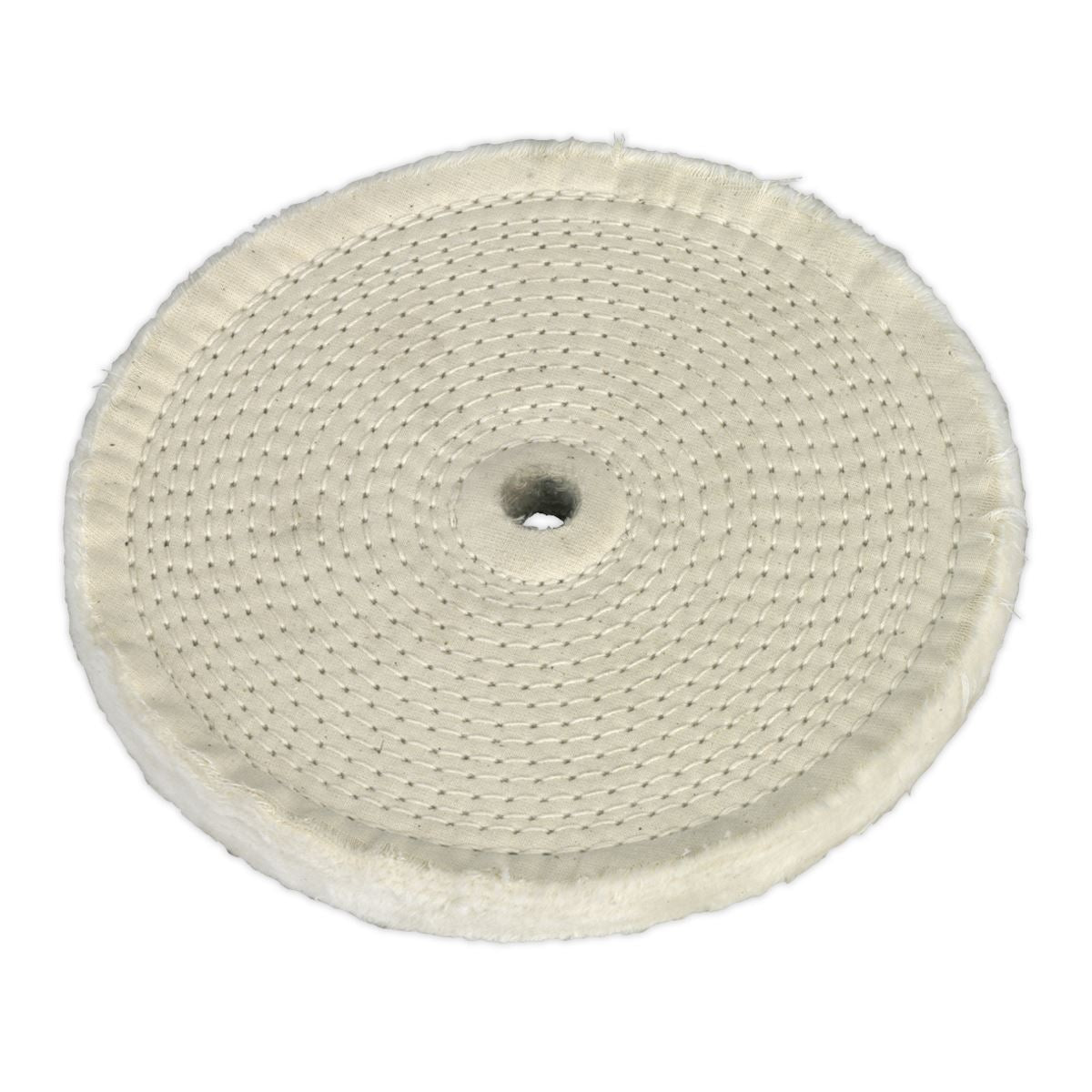 Sealey Buffing Wheel �200 x 16mm �16mm Bore Fine BG200BW