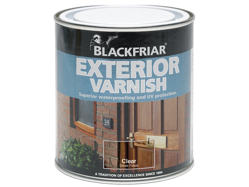 Blackfriar Exterior Varnish UV66 Clear Gloss 250ml BKFEVG250
