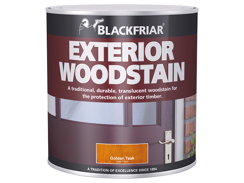 Blackfriar Traditional Exterior Woodstain Nut Brown 500ml BKFTEWSNB500