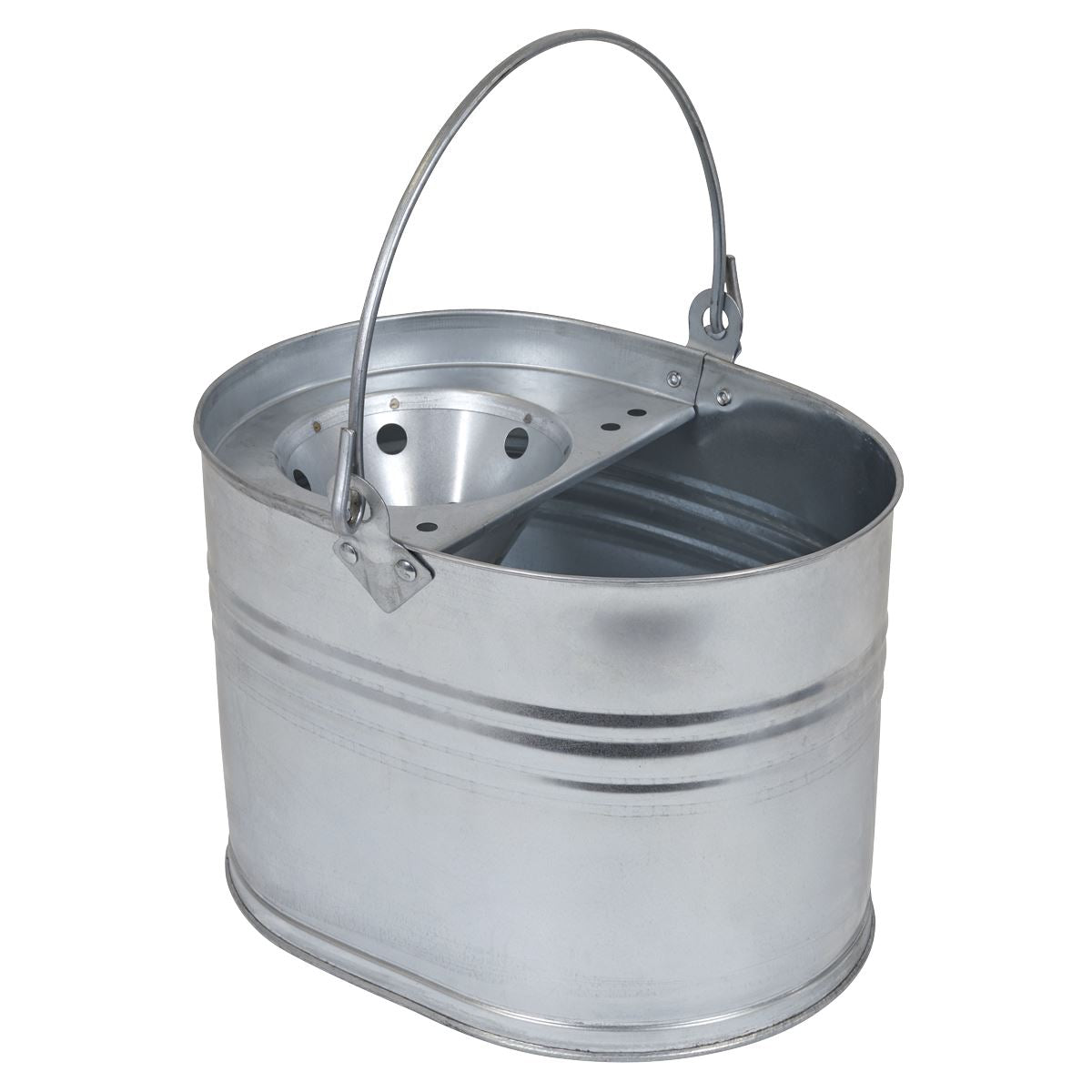 Sealey Mop Bucket 13L - Galvanized BM08