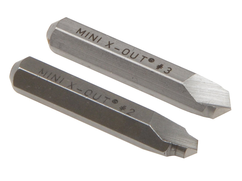 BOA Mini X-Out® Screw Extractors Wood Screw Sizes No.6-10 BOAMINIX