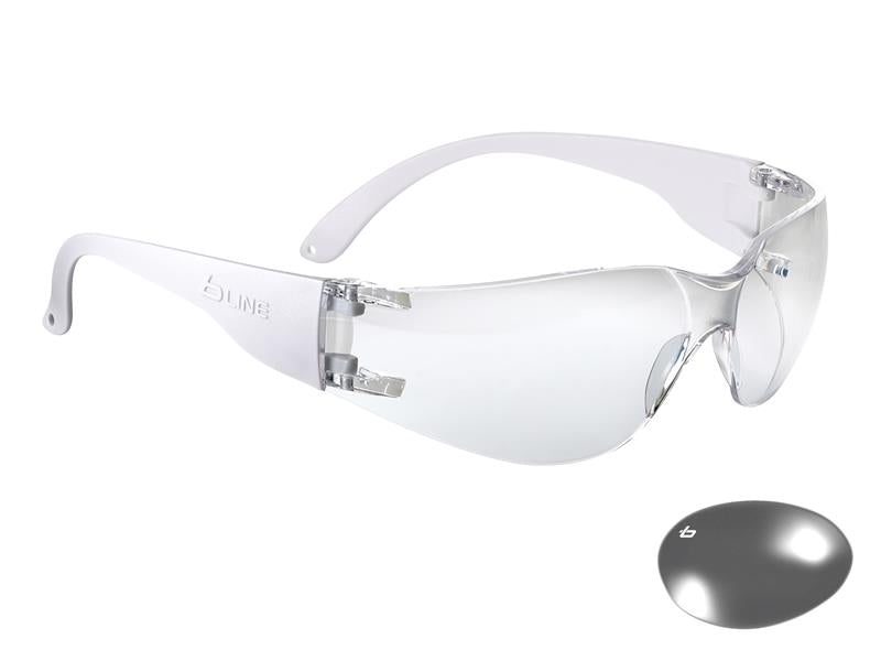 Bolle Safety BL30 B-Line Safety Glasses - Clear BOLBL30014