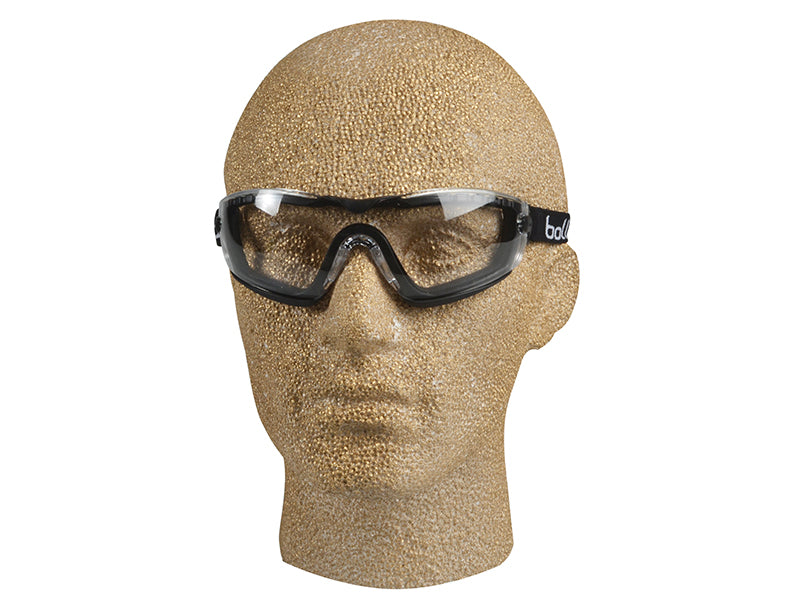 Bolle Safety COBRA PSI PLATINUM® Safety Glasses with Strap Clear BOLCOBFSPSI