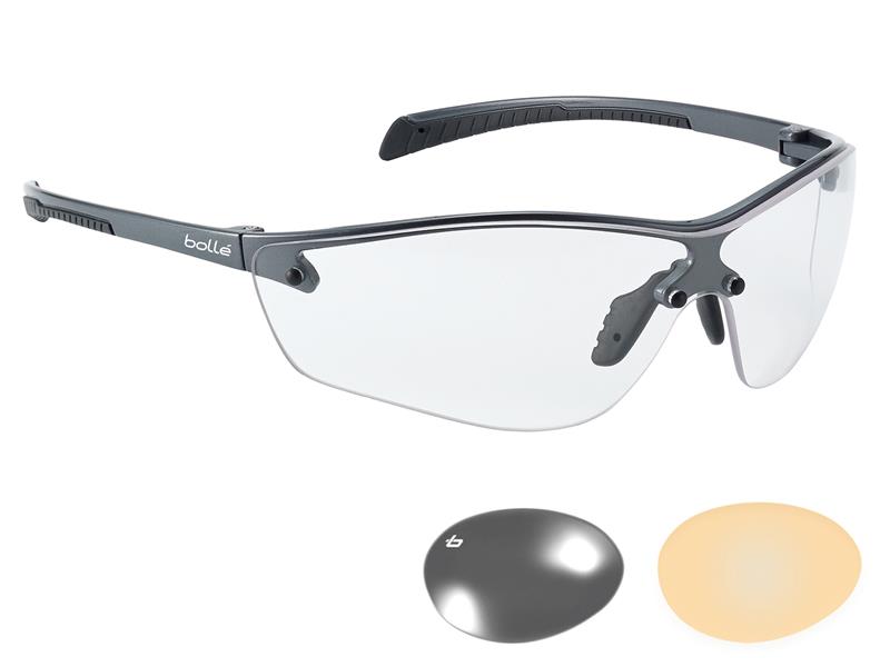 Bolle Safety SILIUM+ PLATINUM® Safety Glasses - Clear BOLSILPPSI
