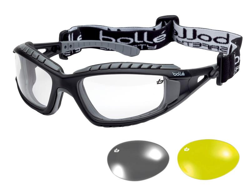 Bolle Safety TRACKER PLATINUM® Safety Goggles Vented Clear BOLTRACPSI