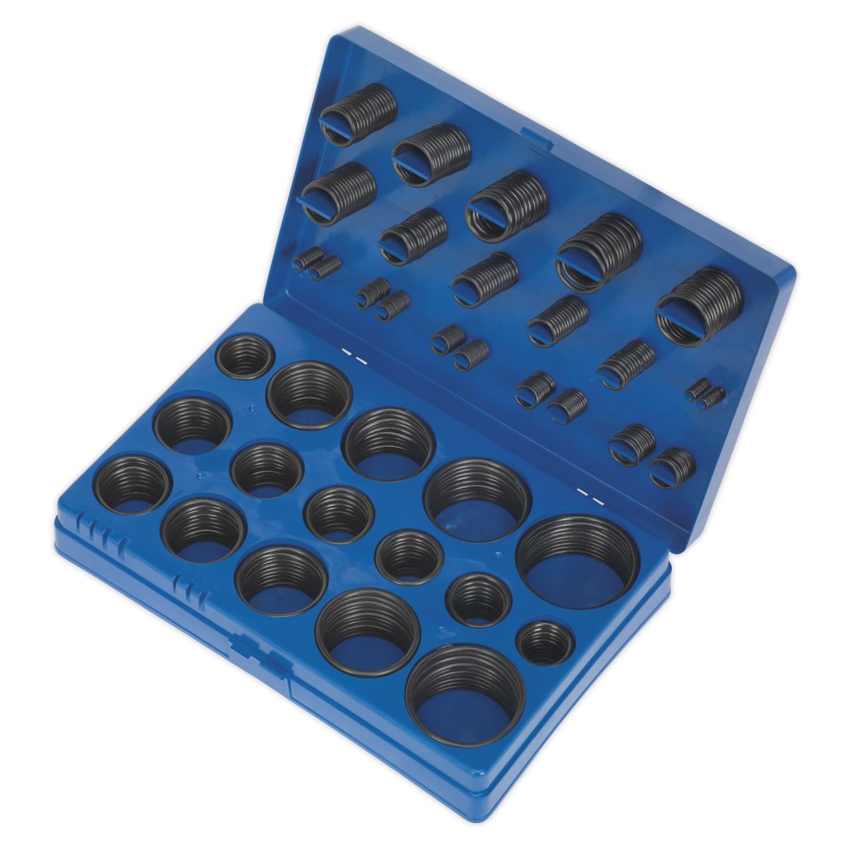 Sealey Rubber O-Ring Assortment 407pc - Imperial BOR407