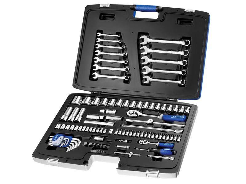 Expert 1/4 & 1/2in Drive Socket & Spanner Set, 101 Piece BRIE032911B