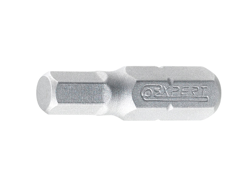Expert Hex Bit 5mm x 25mm 1/4in Drive Pack of 6 BRIE113654B