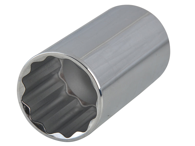 Expert Metric 12mm Bi-Hexagon Deep Socket 1/2in Drive Chrome BRIE117278B