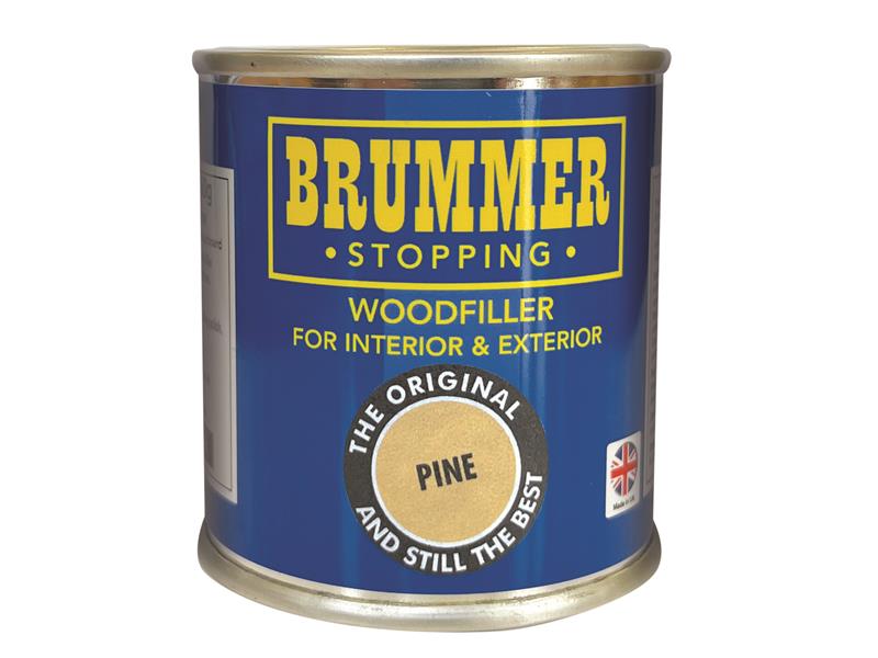 Brummer Wood Filler Pine 250g For Furniture Doors Floors etc BRUBM30402