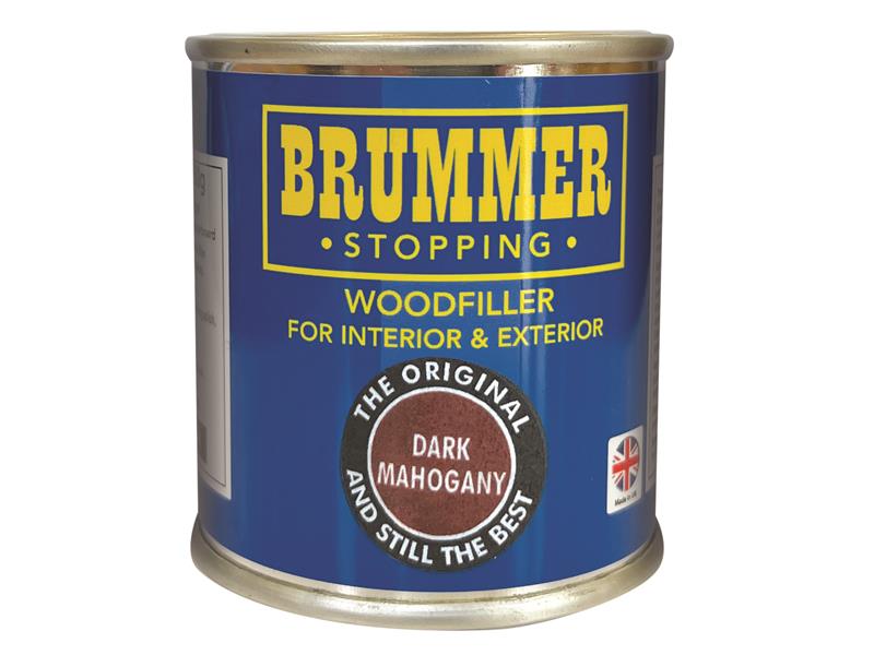 Brummer Wood Filler Dark Mahogany 700g For Furniture Doors Floors etcBRUBM30509