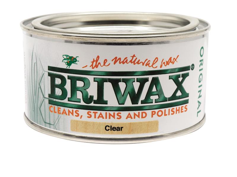Briwax Wax Polish Original Clear 200g Beeswax And Carnauba Blended BRWWPCL200