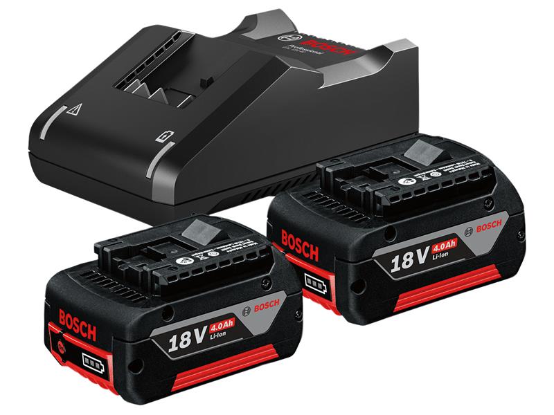Bosch GBA 4.0Ah Battery & Charger Starter Kit 18V BSH600A019S1