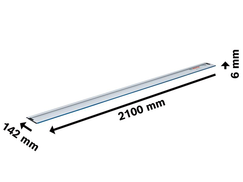 Bosch FSN 2100 Professional Guide Rail 2100mm Non Slip Stripes BSH600Z00007
