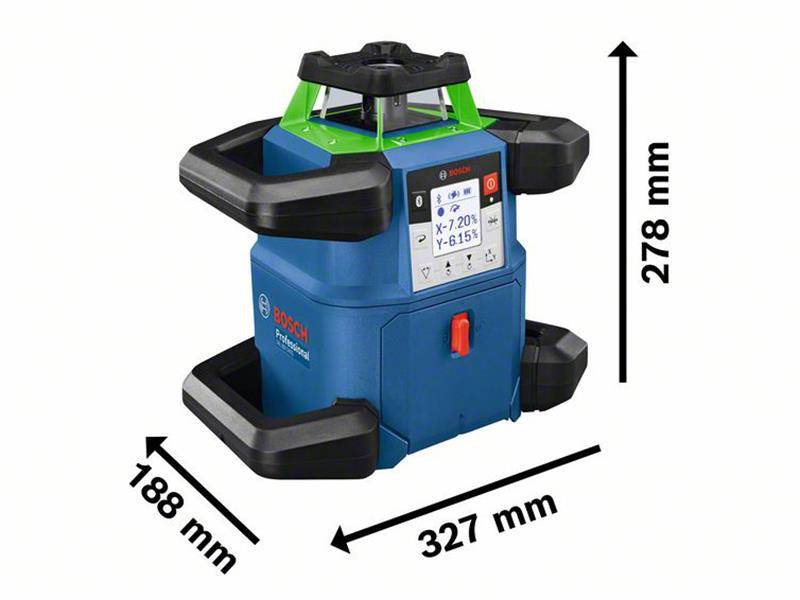 Bosch Professional Rotation Laser Set 3 Piece GRL 650 CHVG BSH601061V01